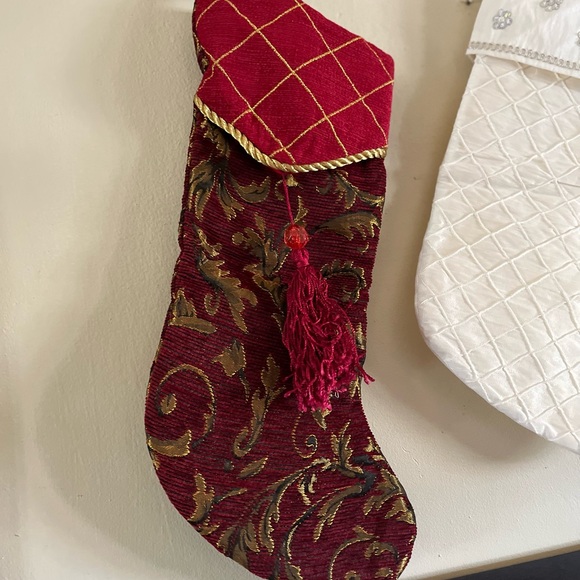 Christmas embellished three stockings - Picture 2 of 5